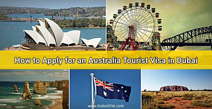 australia tourist visa application dubai