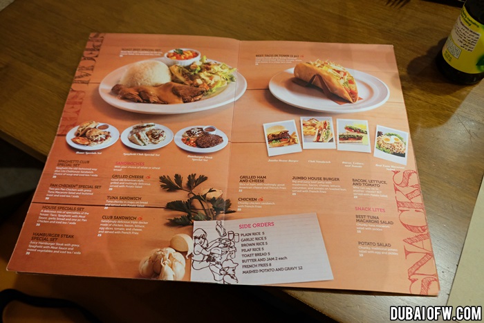 pancake house menu