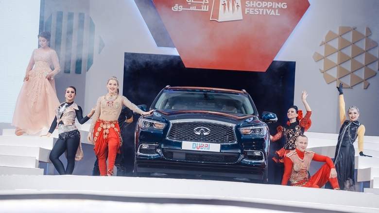 infiniti car raffle pinoy dubai shopping festival