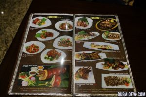 manila grill menu asiana hotel dubai
