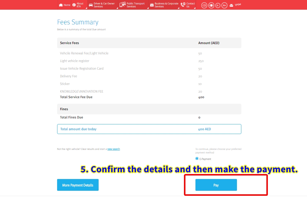 car registration renewal