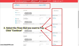 how to pay dubai traffic fines guide