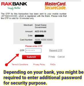 paying your traffic fine rta online