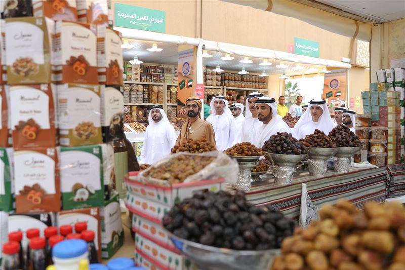 sheikh mohammed in global village