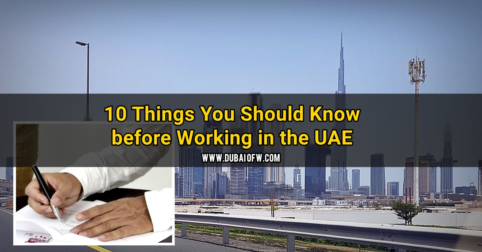 10 Things You Should Know when Working in the UAE