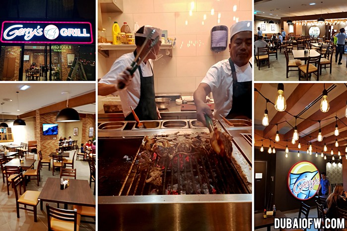 gerrys grill filipino restaurant dubai