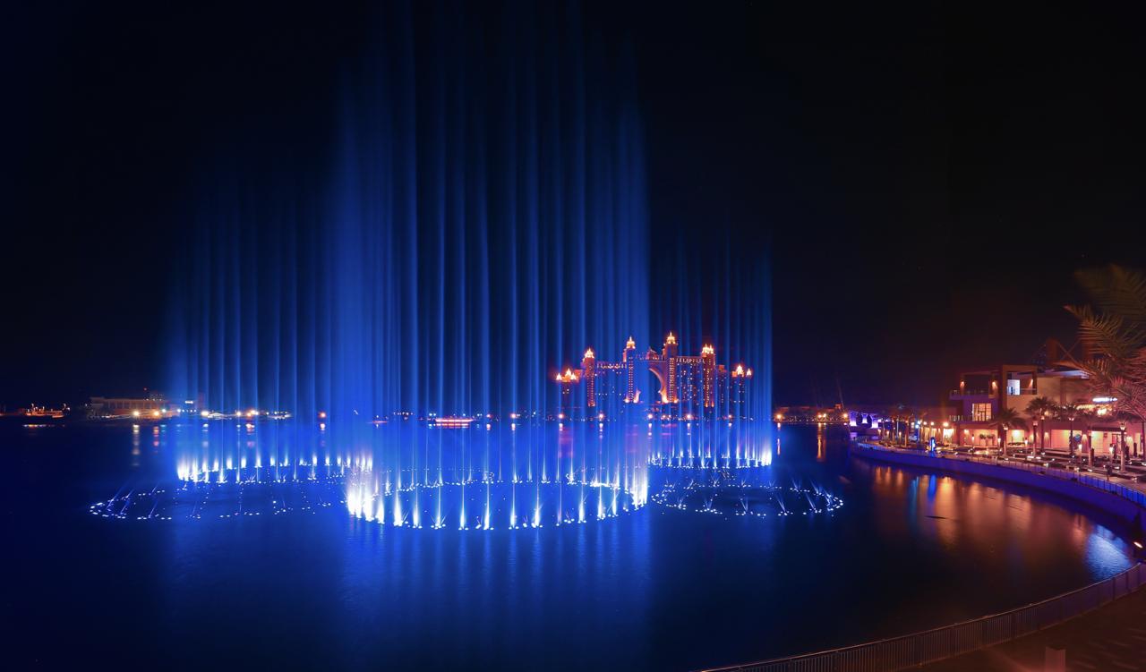 The Palm Fountain at The Pointe Largest Fountain in the World Dubai OFW