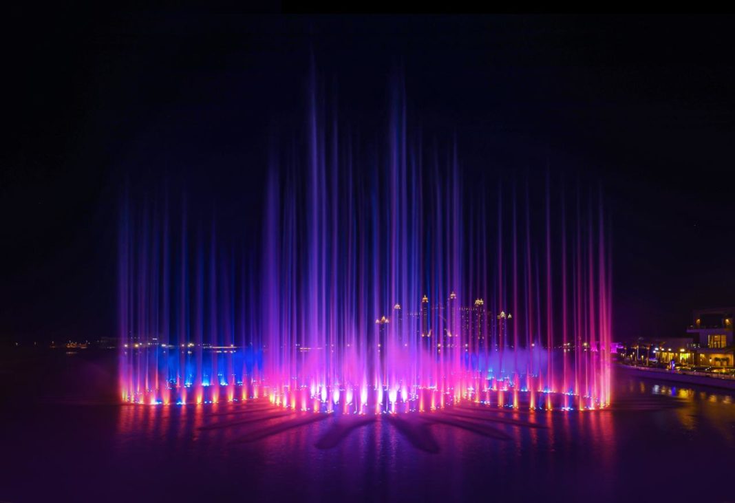 The Palm Fountain at The Pointe Largest Fountain in the World Dubai OFW