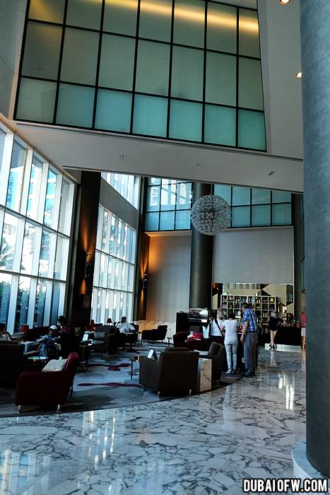 grand millennium al wahda lobby