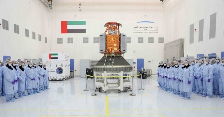 Dubai Crown Prince Confirms Launching Of First UAE-built Satellite ...