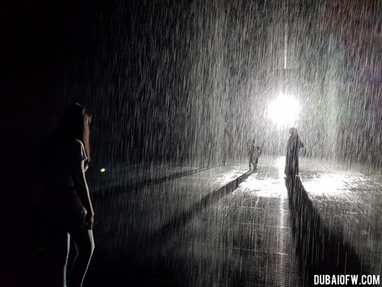 Rain Room Attraction in Sharjah | Dubai OFW