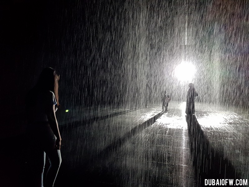 Rain Room Attraction In Sharjah Dubai Ofw