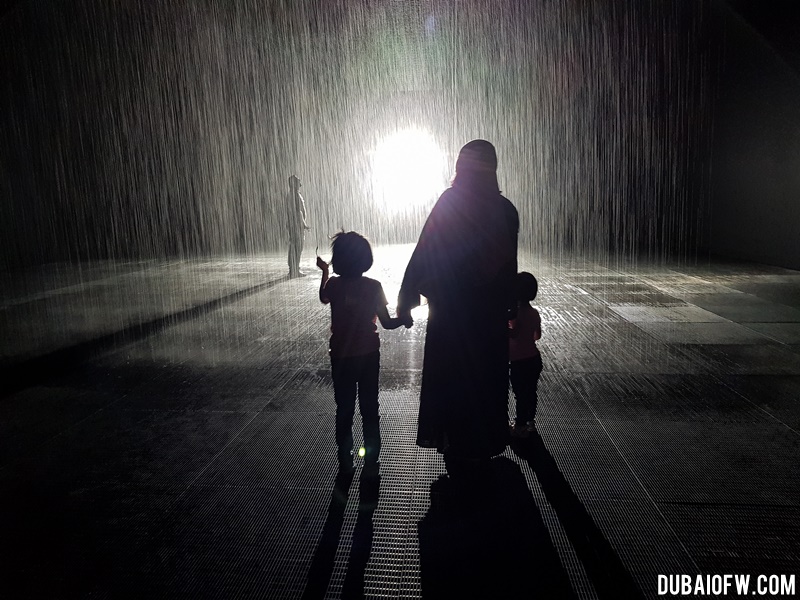 Rain Room Attraction In Sharjah Dubai Ofw