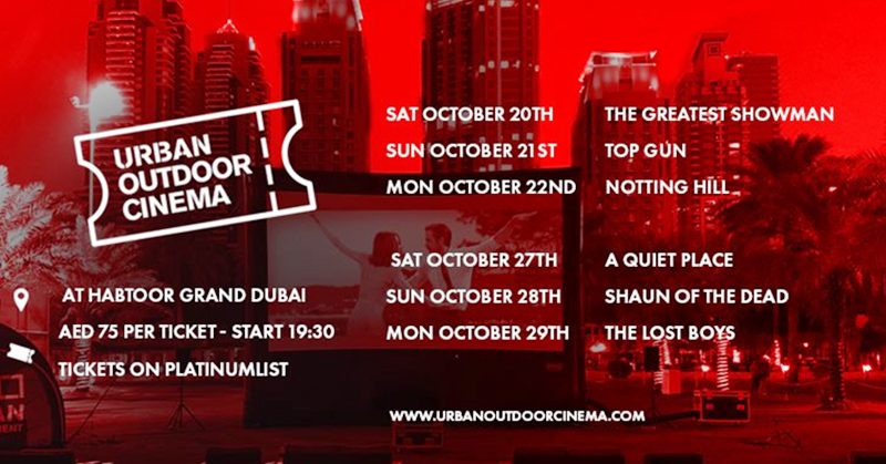 Outdoor Cinema Returns to Dubai Marina this Month