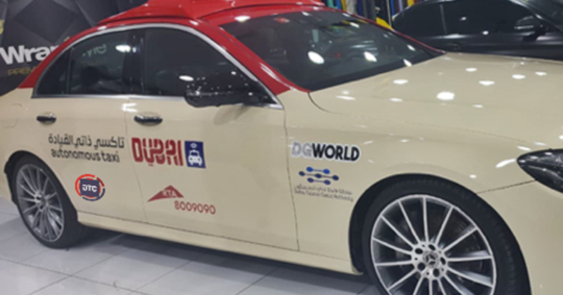 Dubai Introduces Driverless Taxis