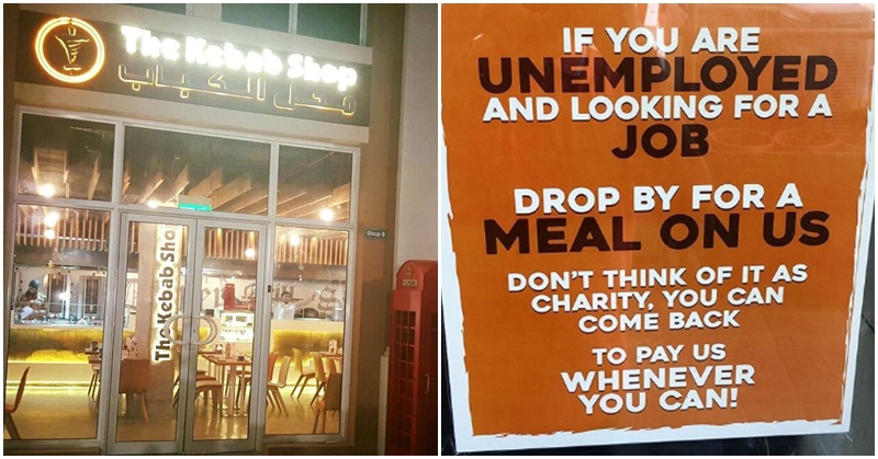 dubai restaurant offers free meals to jobseekers 3