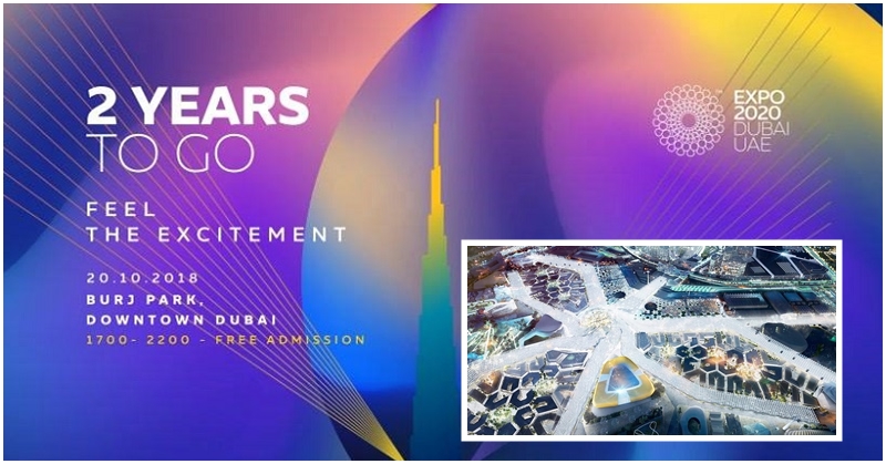 free show expo 2020 dubai countdown 2