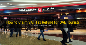 uae tourist tax refund