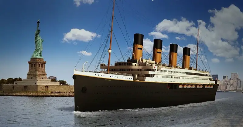 new titanic ship sails to dubai 1