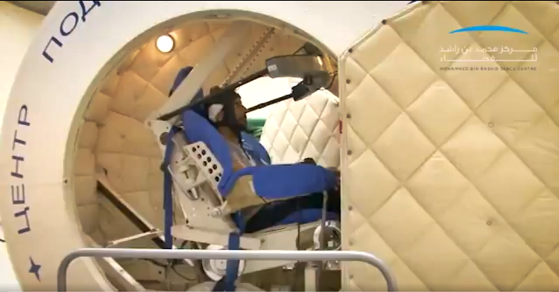 WATCH: UAE Astronauts Undergo High-speed Test as Part of Space Training