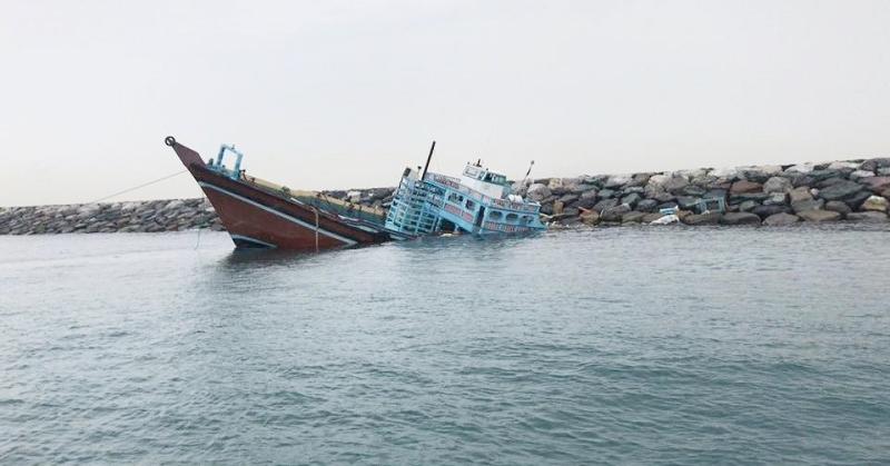 7 Sailors Rescued from Sinking Ship Near Deira Island 1