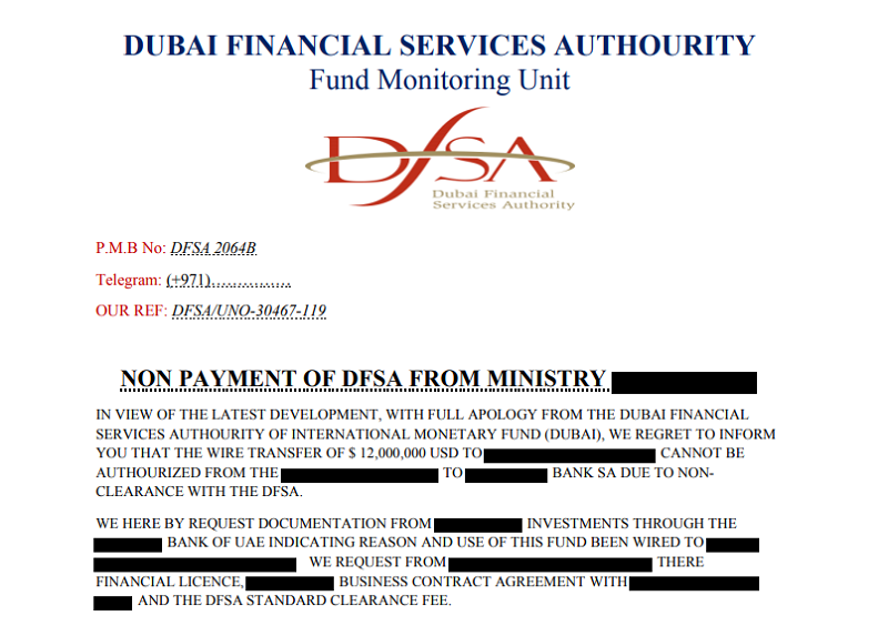 UAE Warning 20 Million USD Loan Scam 1
