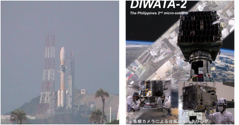 [WATCH] Pinoy-made Diwata-2B Flies into Orbit along with the KhalifaSat