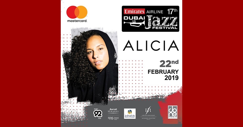 Alicia Keys Snow Patrol Jamiroquai to Perform in Dubai Jazz Festival 2019 5