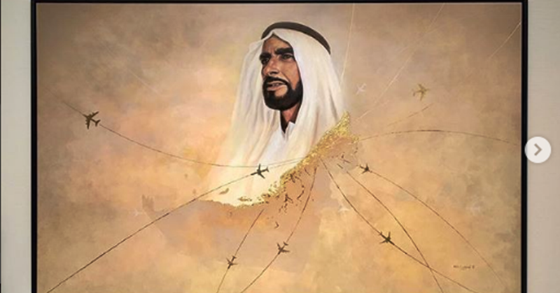 OFW’s Art Tribute for ‘Year of Zayed’ Receives Distinction