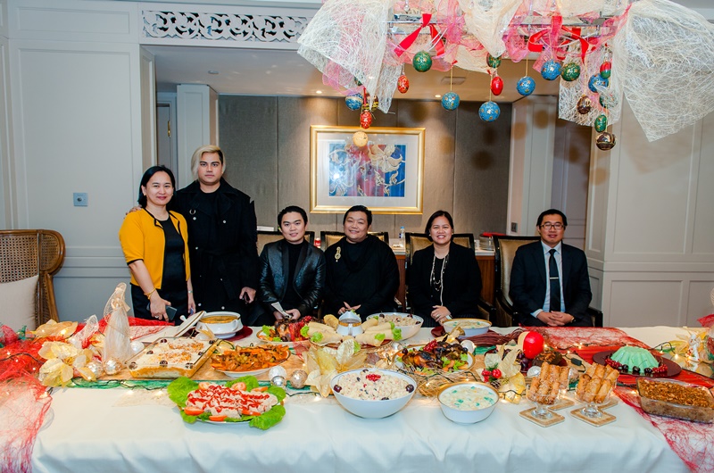 Philippine Embassy UAE Noche Buena