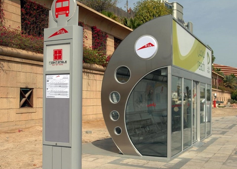 RTA Builds 58 Air-conditioned Bus Shelters Pilots Solar-powered Shelters 2