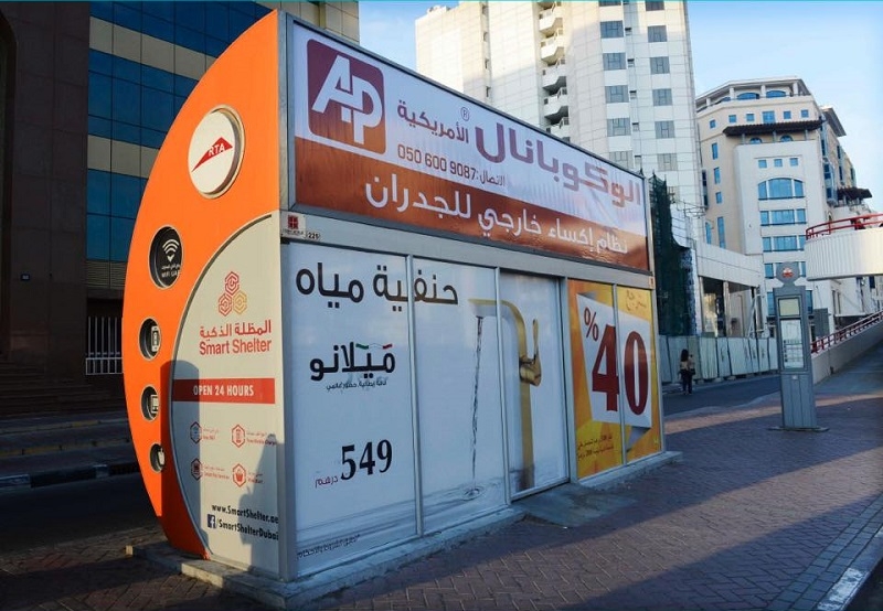 RTA Builds 58 Air-conditioned Bus Shelters Pilots Solar-powered Shelters 4