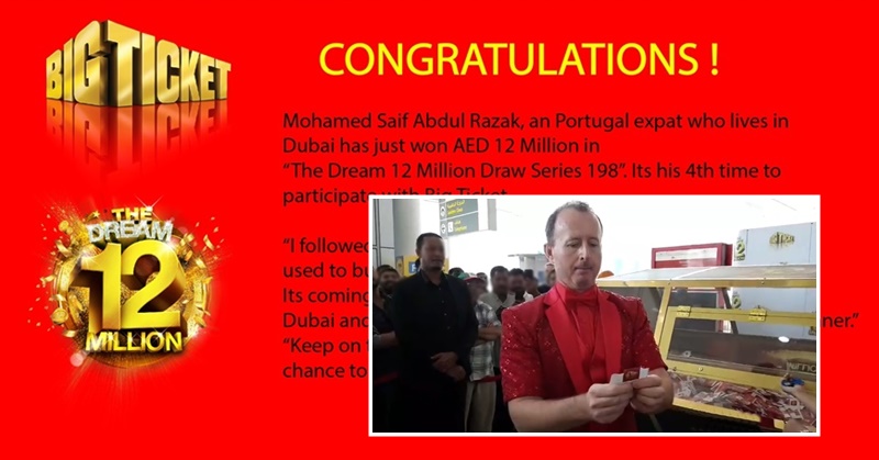 big ticket abu dhabi raffle portugal expat