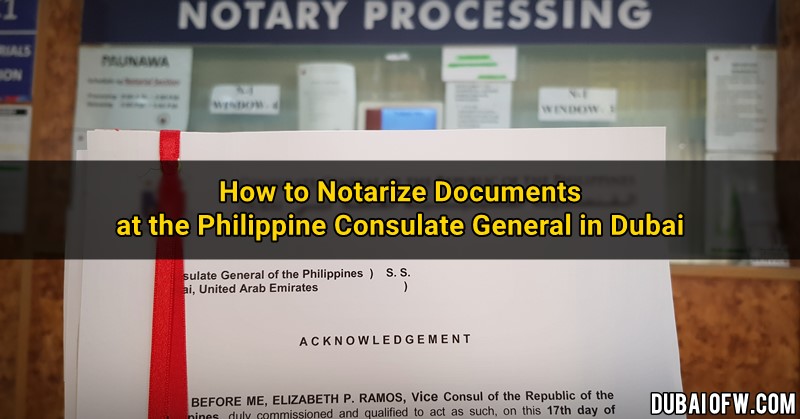 how to notarize documents pcg dubai