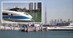 Screenshot of video posted by @RTA_Dubai on Twitter