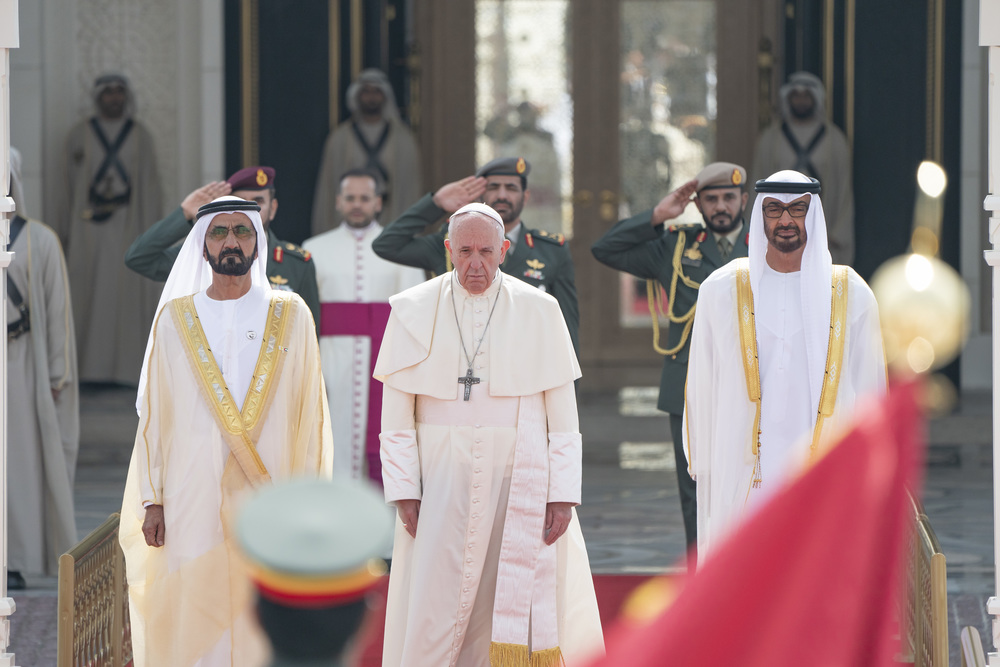 pope francis uae leaders