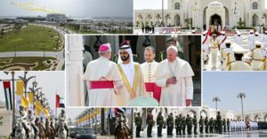 uae welcomes pope photos