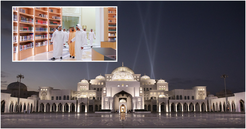 Check out over 50,000 Titles about UAE at Qasr Al Watan Palace Library