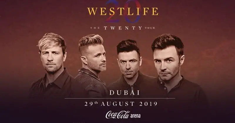 Catch Westlife Live at Coca-Cola Arena this August