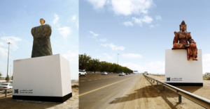 PHOTOS Giant 3D Sculptures Along E11 Highway
