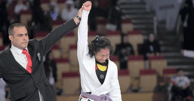 Pinay Athlete is Jiu Jitsu Champion in Abu Dhabi