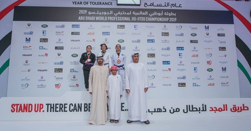 Pinay Athlete is Jiu Jitsu Champion in Abu Dhabi