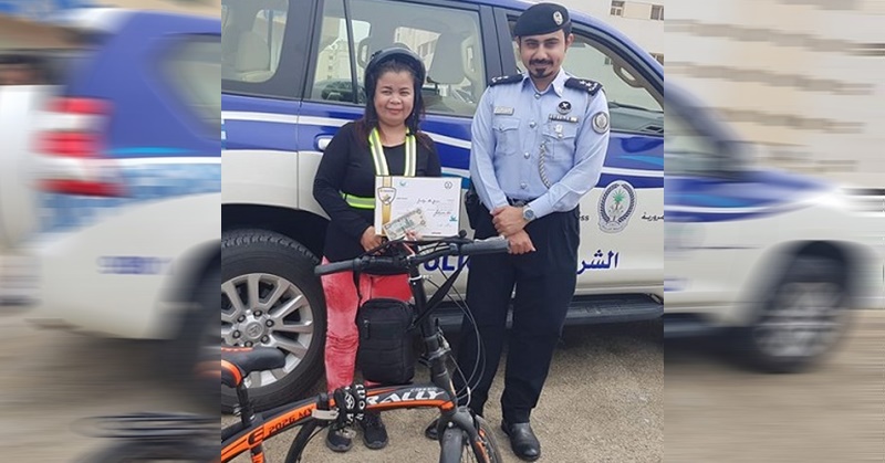 Pinay Cyclist Among Winners of Responsible Road Users Award