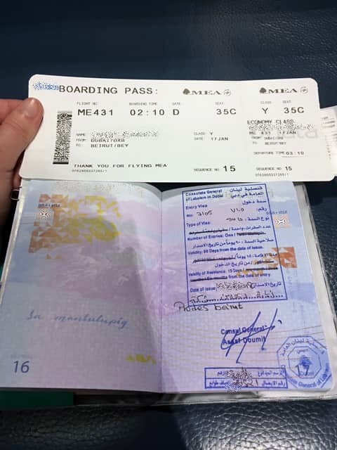 lebanon travel visa