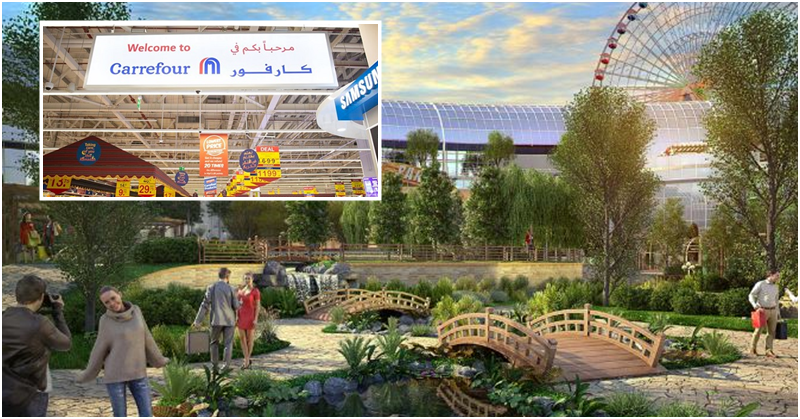 World's First Nature-inspired Mall Opens Carrefour Hypermarket