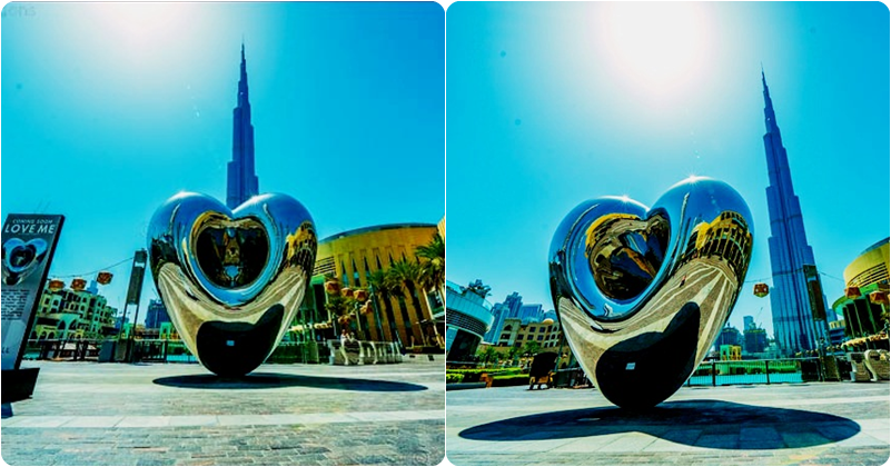 [IN PHOTOS] Art Emaar’s Latest Scuplture Unveiled in Dubai