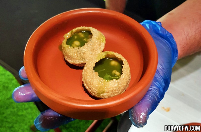 pani puri dish carnival by tresind