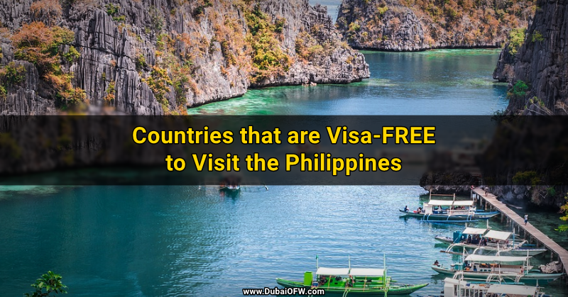 countries free philippine visa
