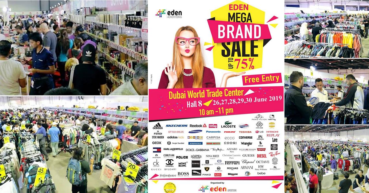 eden mega brand sale world trade centre photo