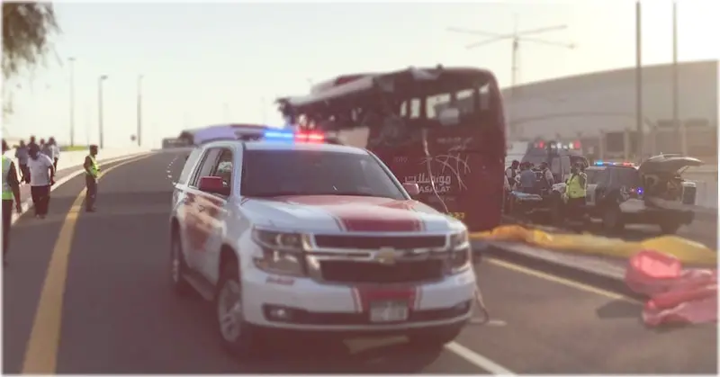 17 Killed, 5 Injured in Unfortunate Bus Accident in Dubai